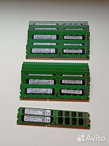 Память DDR3 ECC Unbuffered (не регистровая)