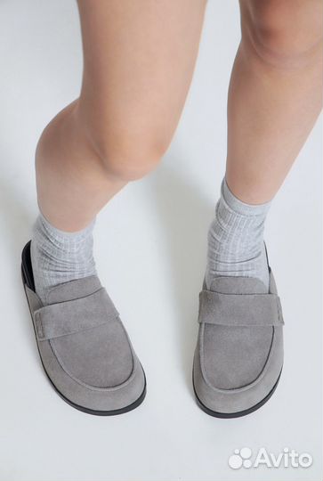 Сабо замшевые Lime новые 37