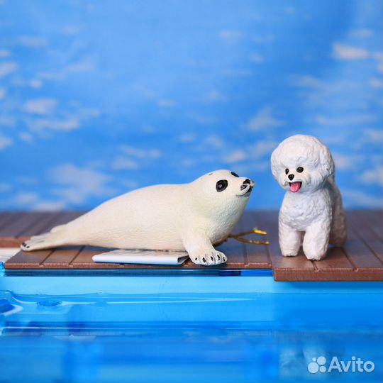 Лот фигурок Eikoh, Schleich, Papo