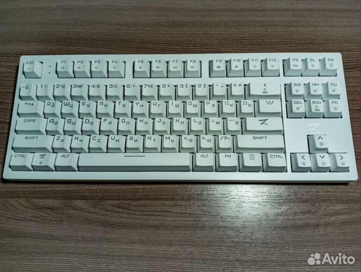 Клавиатура механическая Zet immortality tkl white
