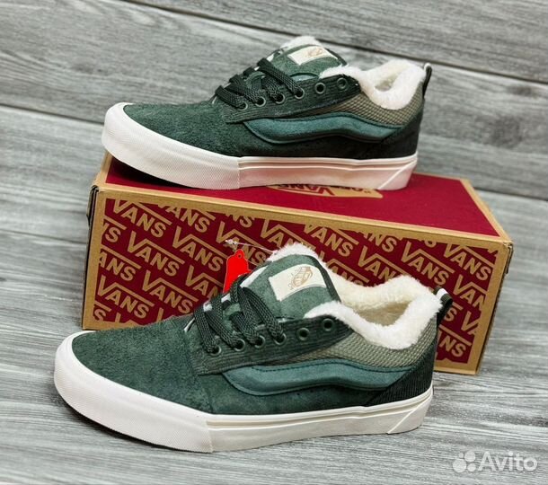 Кеды Vans Knu Skool на меху зима