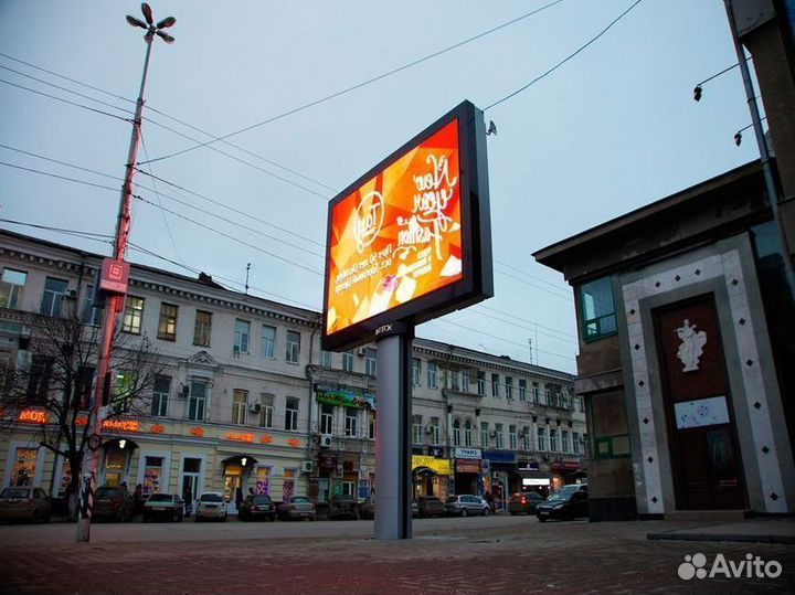 Светодиодный экран / Наружные, рекламные экраны