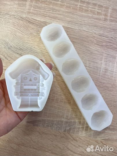 Молды силиконовые, 3 шт