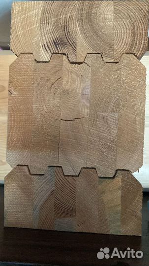 Брус профилированный 200х100х6000