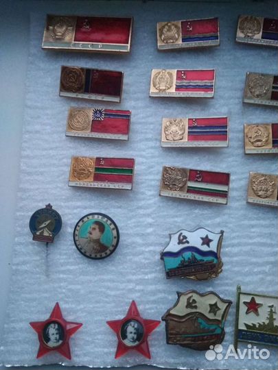 Значки ссср, есть тяжелые