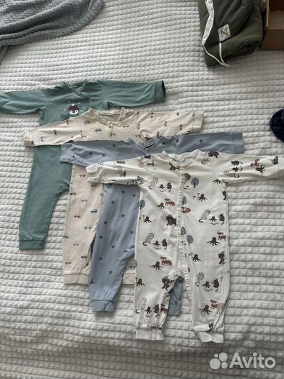 Пакет вещей на мальчика 68-74