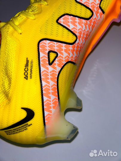 Бутсы nike mercurial air zoom yellow