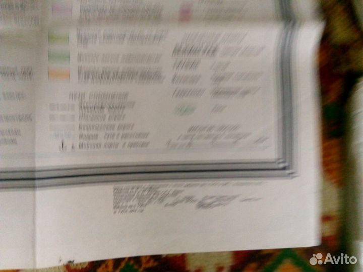 Карта Ленинградская область СССР