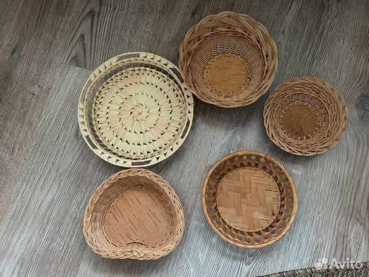 Хлебница плетенная в ассортименте