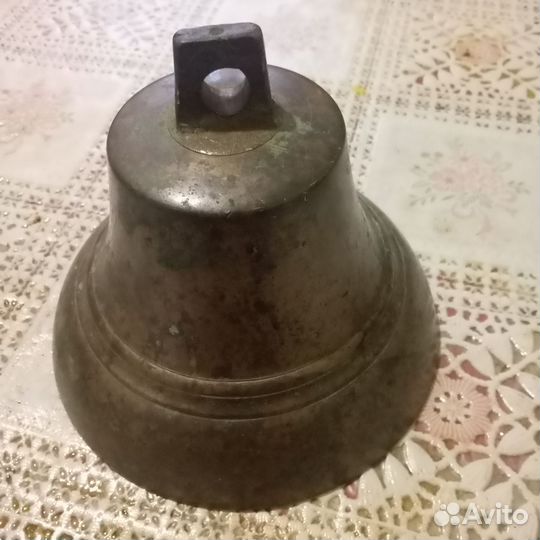 Латунный колокол раритет