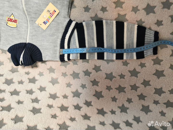 Вязаный костюм для мальчика