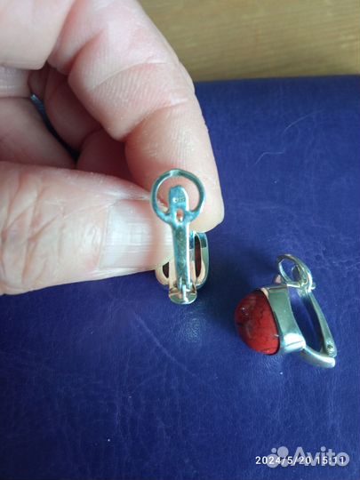 Серьги из серебра 925