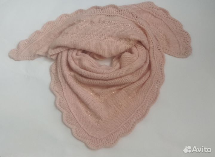 Платок Бактус пух норки Размер 190*75