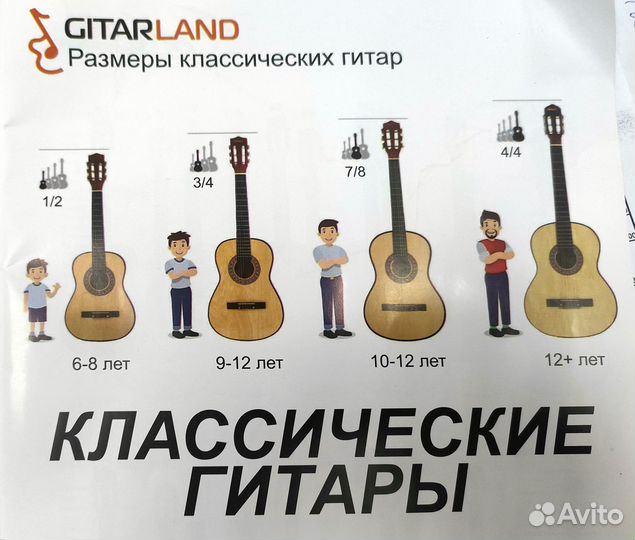 Гитара классическая