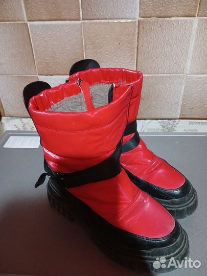 Сапоги женские зима 38