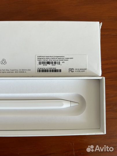 Стилус apple pencil 2nd generation