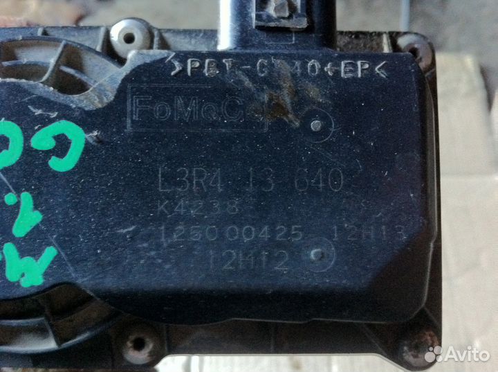 Дроссель Мазда 3 5 6 L3R413640 1.8 2.0 литра