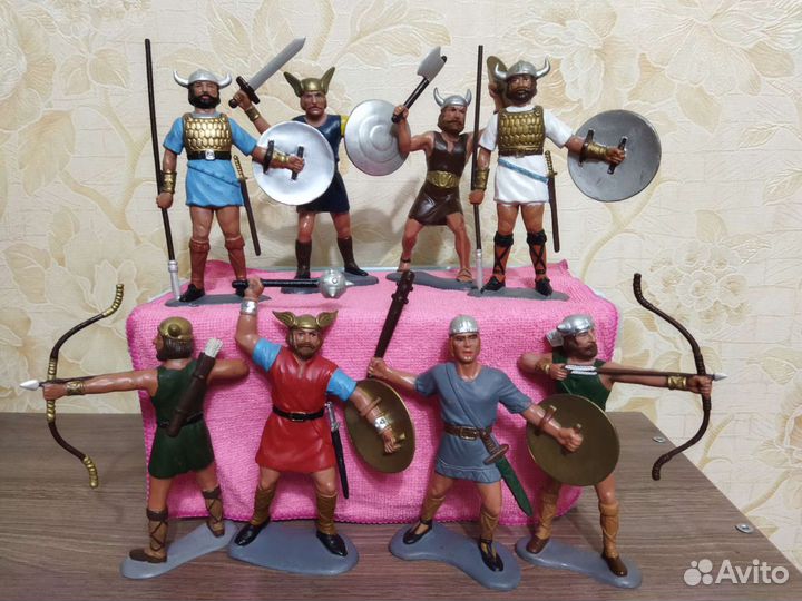 Солдатики Маркс 150 мм. Викинги