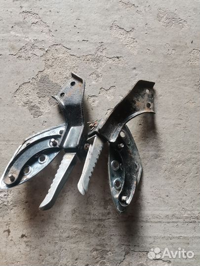 Опоры пассажирские для скутера ABM Tornado V50