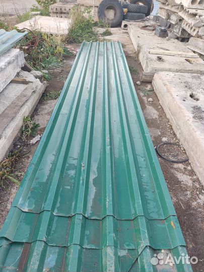 Листы профнастила бу