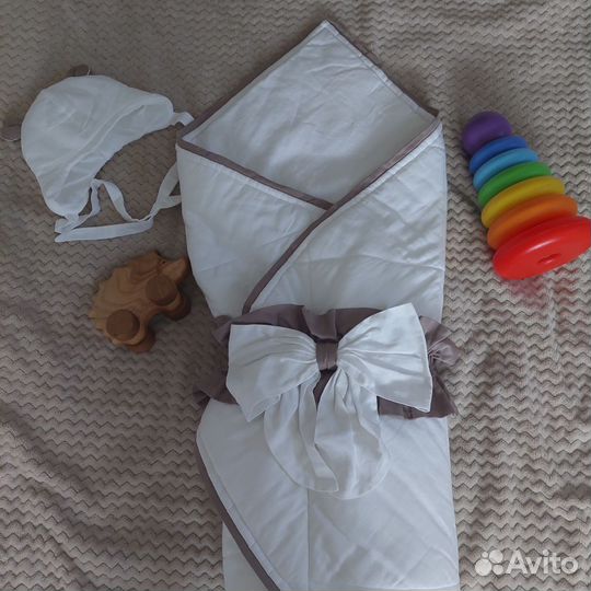 Полный комплект в детскую кроватку+конверт
