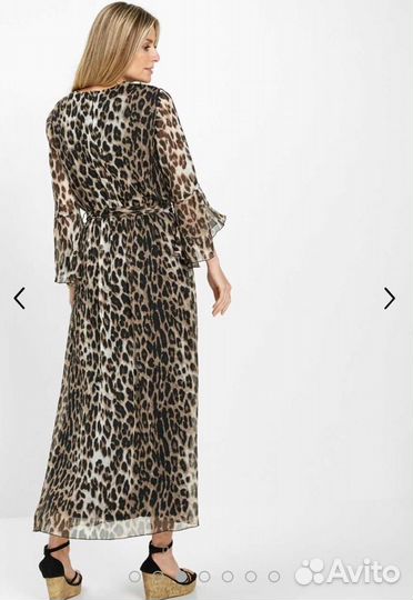 Шифоновое платье новое 46-48