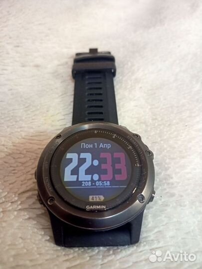 Часы garmin fenix 3 Sapfir edition с титан. ремеш