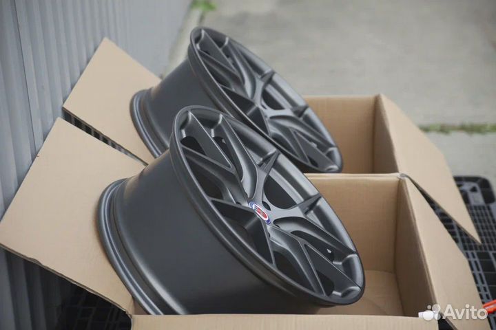 Диски HRE P101 R19 5x112 Matt Gunmetal