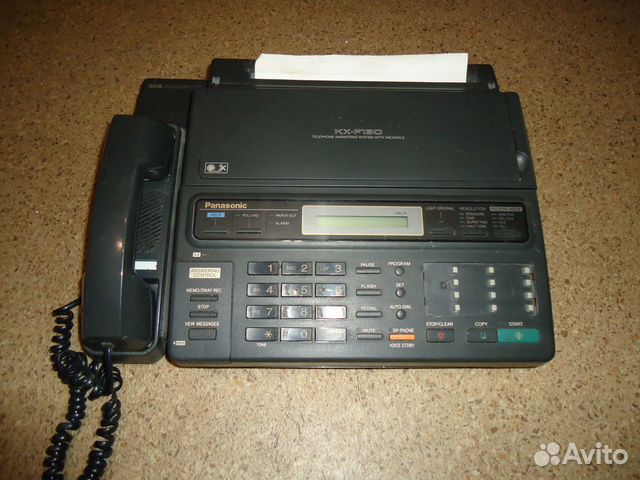Телефон-факс Panasonic KX-F130 с автоответчиком ру