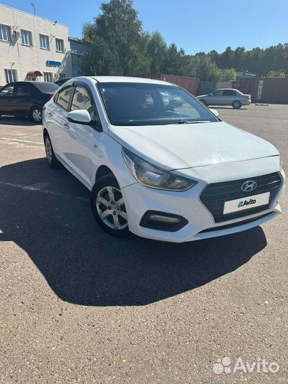 Hyundai Solaris 1.4 МТ, 2018, 167 777 км