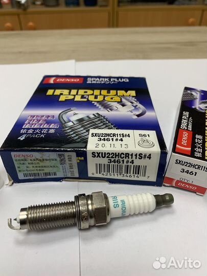 Свечи Denso iridium 3461 SXU22HCR11S