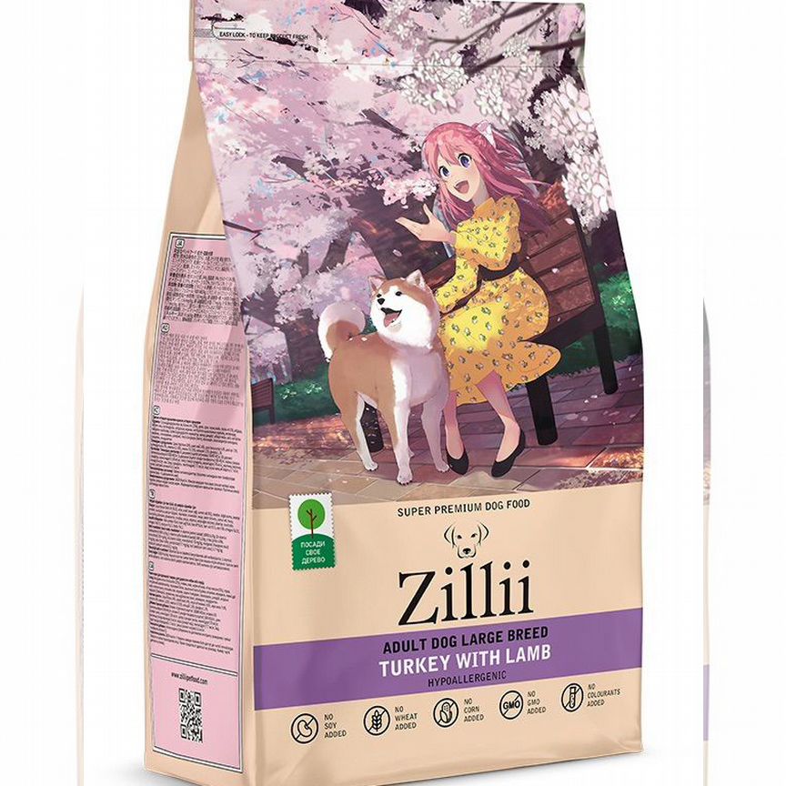 Корм для собак zilli