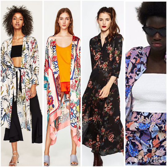 Платья кимоно Zara limited