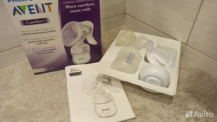 Молокоотсос philips avent comfort ручной