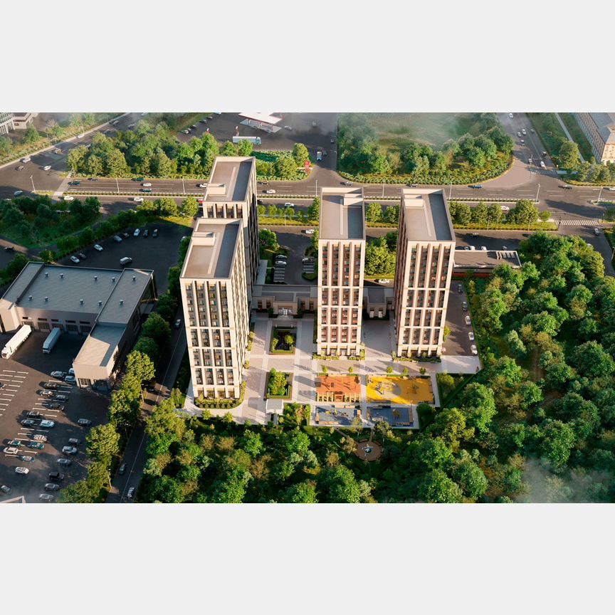 Апартаменты-студия, 21,6 м², 3/16 эт.