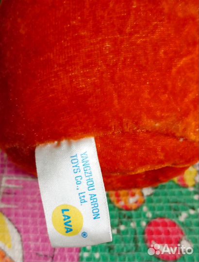 Игрушка. Плюшевый цветок в горшке