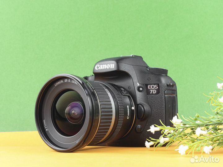 Фотоаппарат Canon 7D kit 10-22mm USM