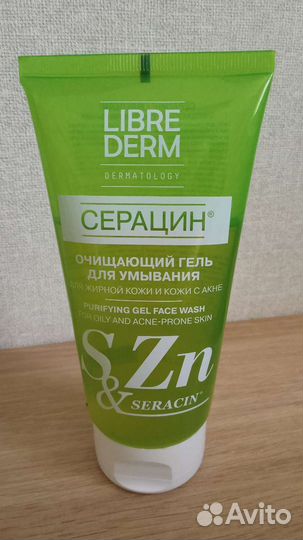 Гель для умывания Libre Derm Серацин