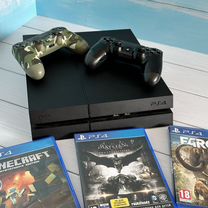 Sony playstation 4 + 400 игр