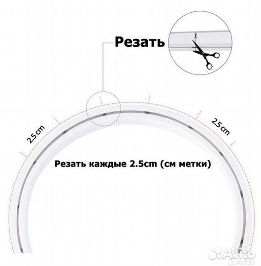 Гибкий неон 12 Воль и 220 вольт