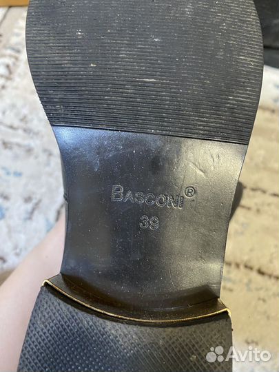 Полусапоги женские 38 натуральная кожа