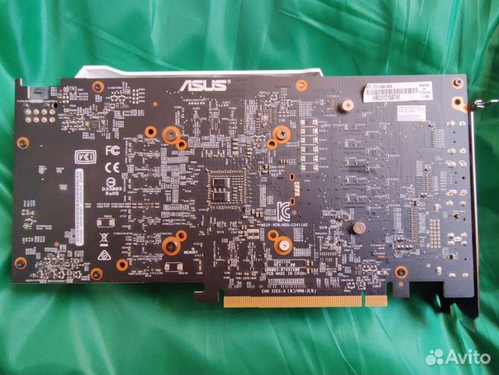 Видеокарта asus GTX 1060 dual 6gb