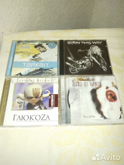 Сд CD Queen Глюкоза Lady GaGa Tarkan