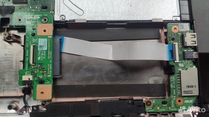 Ноутбук asus X555U разбор