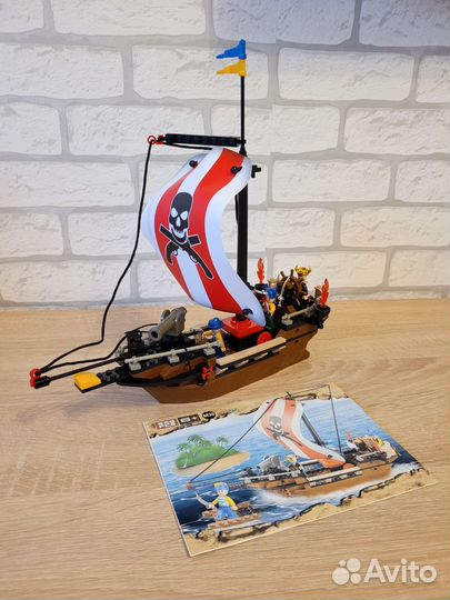 Lego Лего Sluban конструктор корабль динозавры