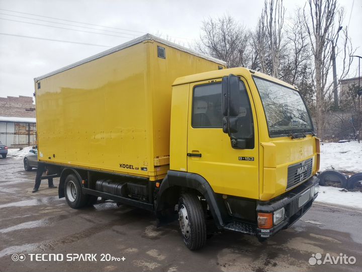 Промтоварный фургон 39 м³ MAN 8.153, 1994