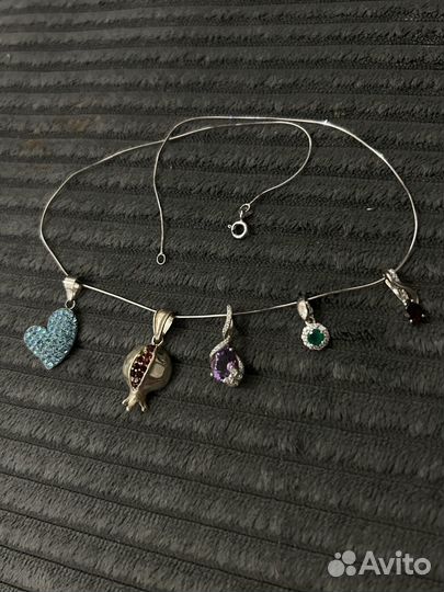 Подвеска серебро