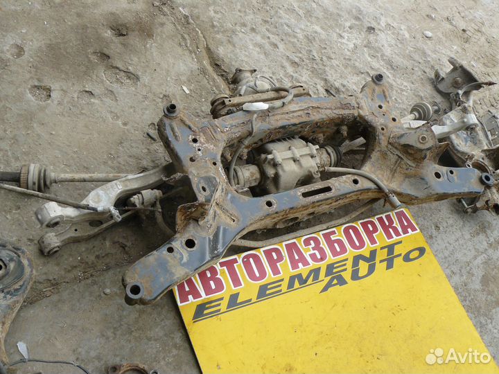 Балка задняя для Nissan X-Trail Т31 4WD 2008Г