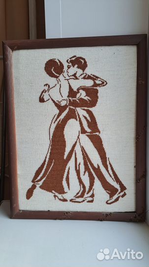 Картина вышитая крестом