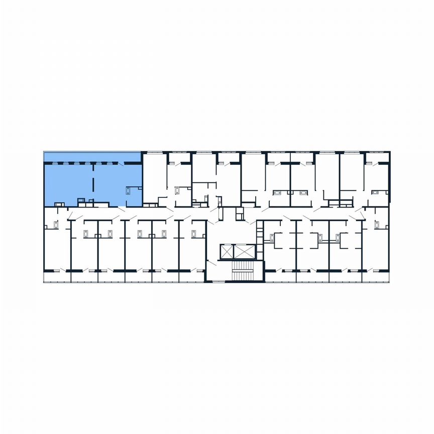 2-к. квартира, 75,4 м², 11/12 эт.